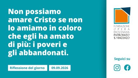 Mercoledì 9 settembre 2026
