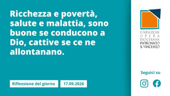 Giovedì 17 settembre 2026