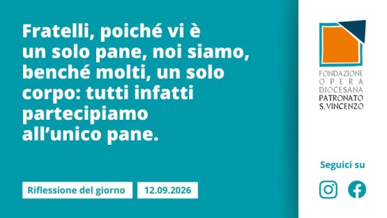 Sabato12 settembre 2026
