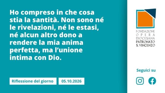 Lunedì 5 ottobre 2026