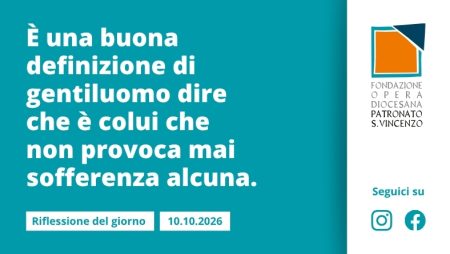Sabato 10 ottobre 2026