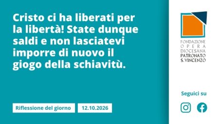 Lunedì 12 ottobre 2026