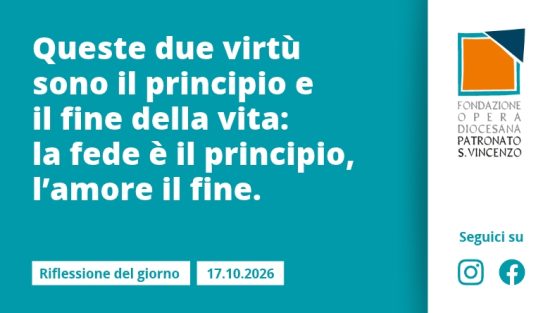 Sabato 17 ottobre 2026