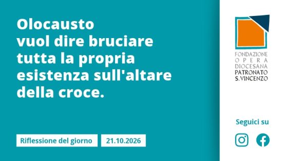 Mercoledì 21 ottobre 2026