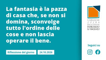 Sabato 24 ottobre 2026