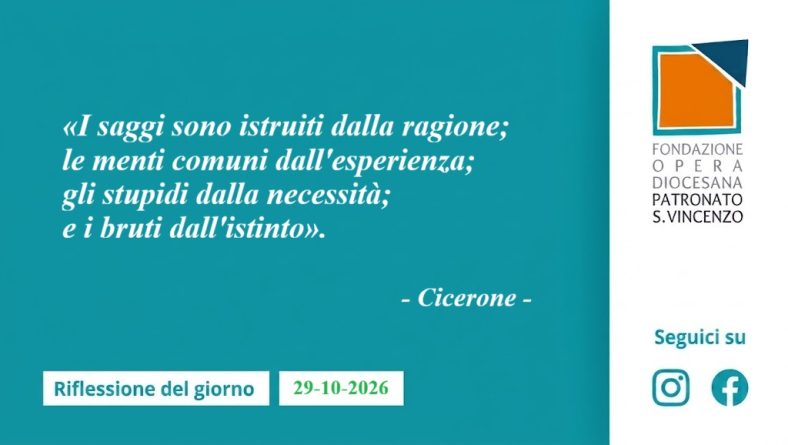 giovedì 29 ottobre 2026